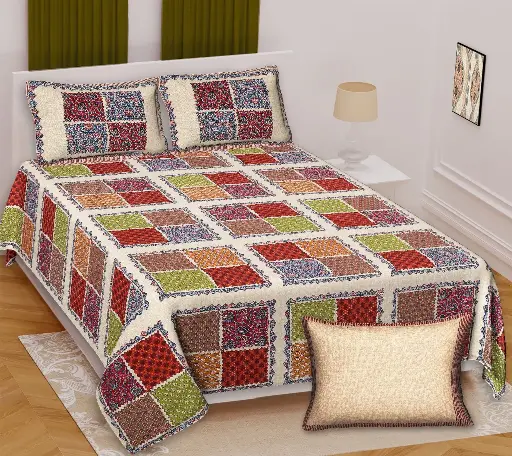 Block Print Bedsheet